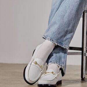 G.H. Bass & Co women’s Weejuns Originals Liana Bit Croco Loafer